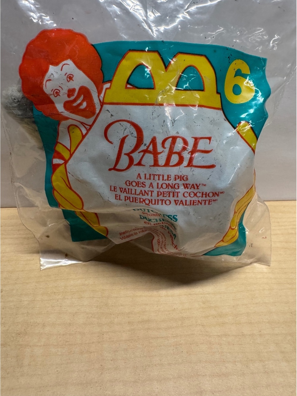 1995 McDonalds Babe A Little Pig Goes a Long Way #6 Dutchess
